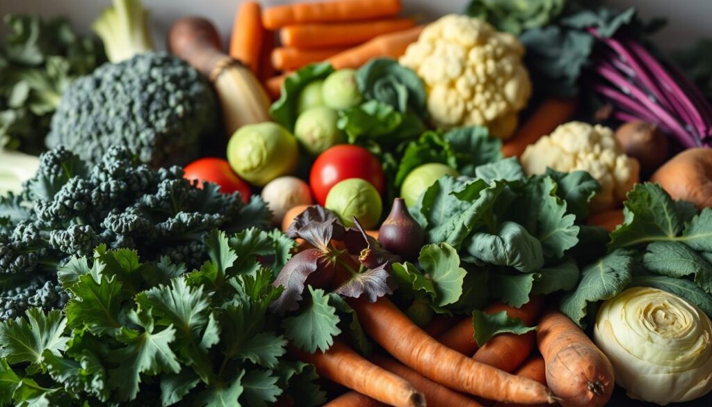 high fiber vegetables